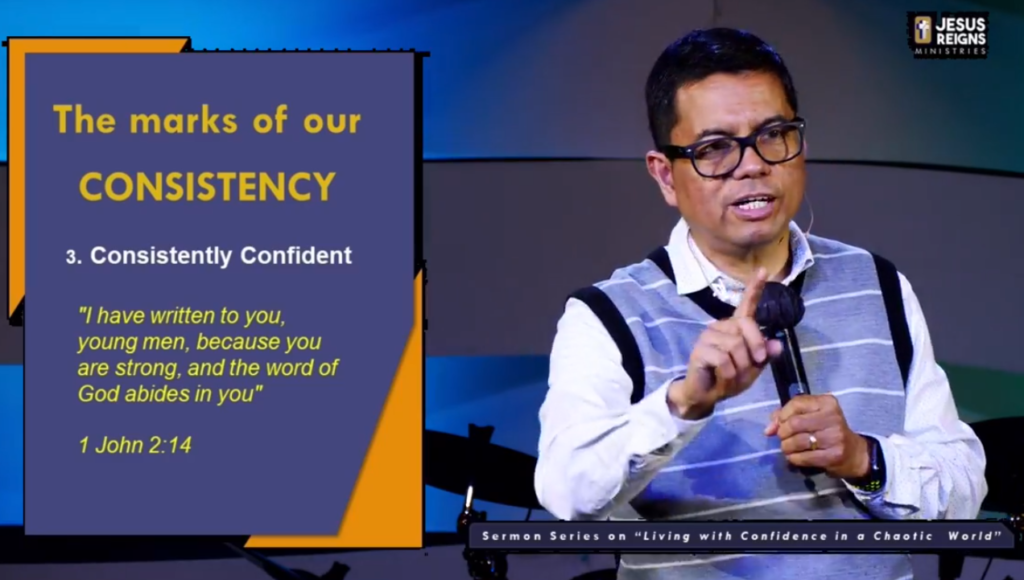 Stay Consistent – Living with Confidence in this Chaotic World Series